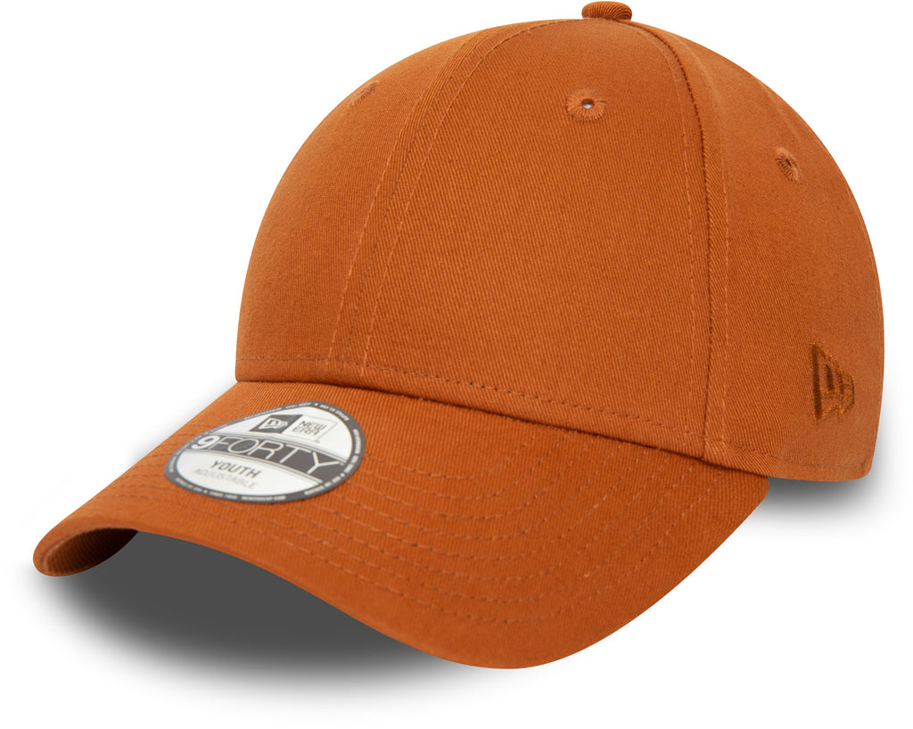 New Era Kids 9Forty Essential Tan Baseball Cap - lovemycap