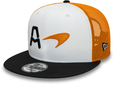 Arrow McLaren Indy Car New Era 9Fifty Essentials White Snapback Team Cap - lovemycap