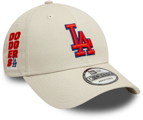 Los Angeles Dodgers New Era 9Forty Side Patch Stone Baseball Cap