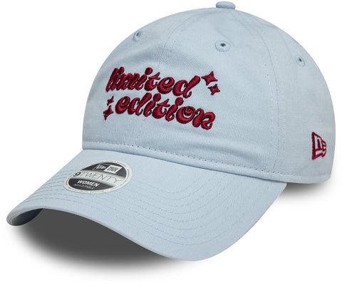 Womens New Era 9Twenty Limited Edition Pale Blue Cap - pumpheadgear, baseball caps