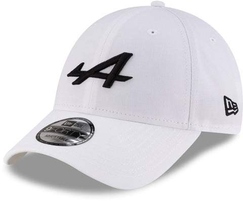 Alpine F1 New Era 9Forty Essential White Team Cap