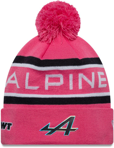 Alpine F1 New Era Driver Pierre Gasly Cuff Knit Bobble Hat