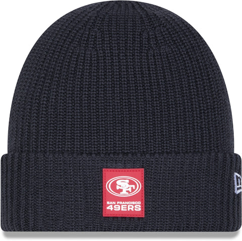 San Francisco 49Ers New Era NFL 2025 Sideline Cold Weather Cuff Knit Beanie