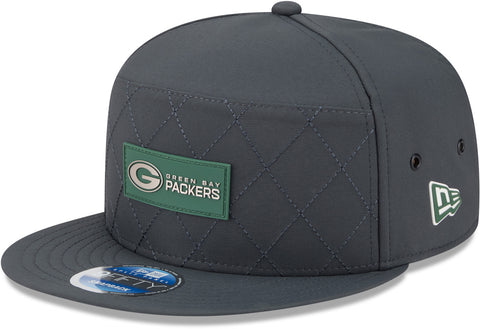 Green Bay Packers New Era 9Fifty SP NFL Sideline 2025 Cold Weather Snapback Cap