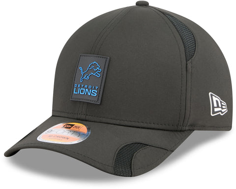 Detroit Lions NFL Sideline 2025 New Era 9Forty M-Crown Black Team Cap