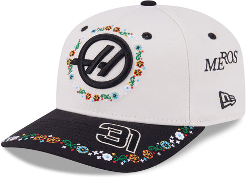 Moneygram Haas F1 New Era 9Seventy Mexico GP Esteban Ocon Stretch Snap Cap