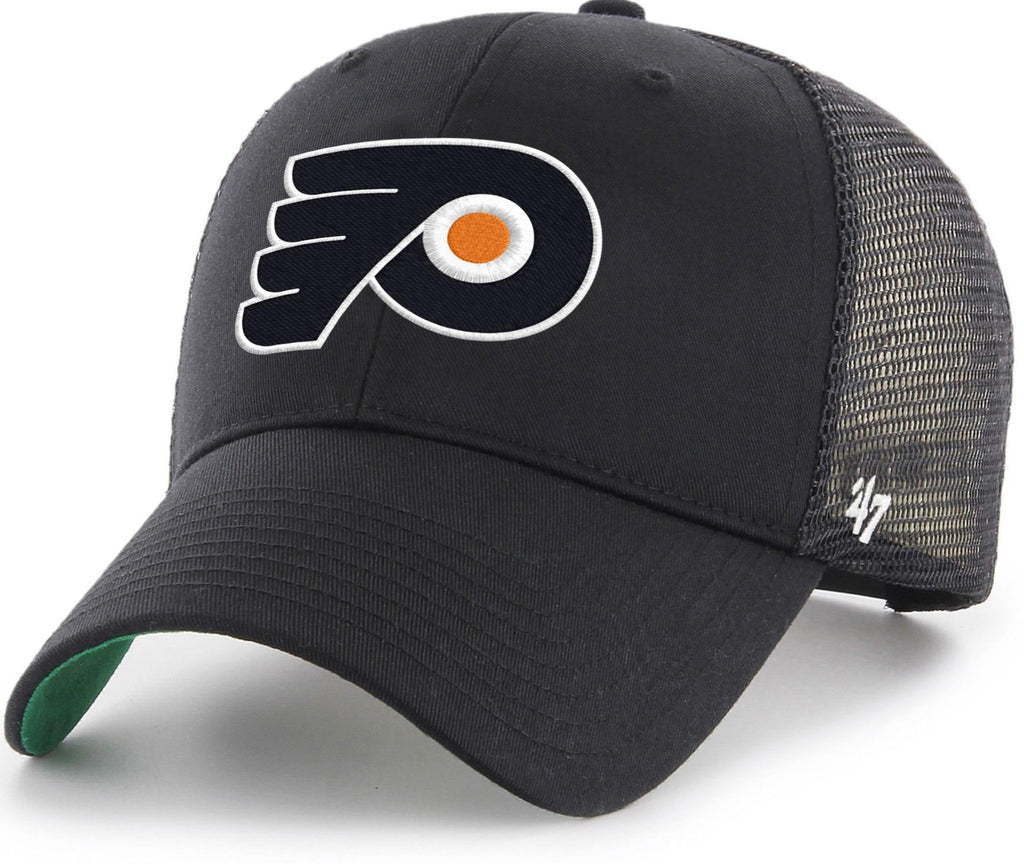 Philadelphia Flyers 47 Brand MVP Black Branson NHL Team Cap - lovemycap