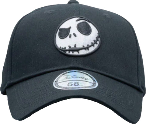 Nightmare Before Christmas Jack Skellington Black Baseball Cap