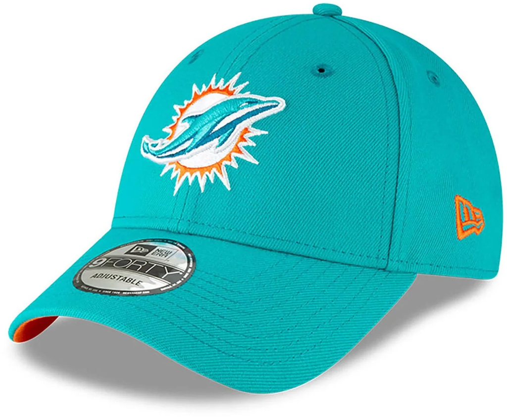 Miami Dolphins New Era 940 The League NFL Adjustable Cap - pumpheadgear, baseball caps