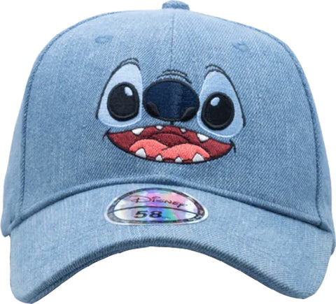 Disney's Lilo & Stitch Eyes Washed Denim Baseball Cap