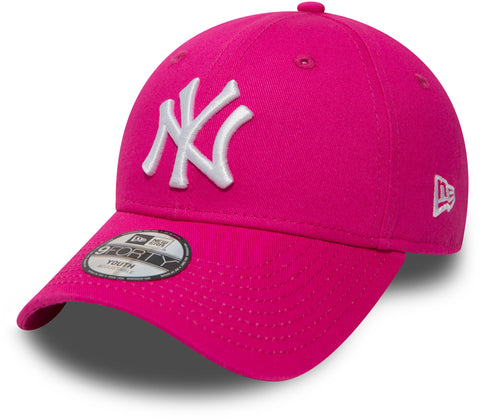 New York Yankees New Era 9Forty Kids Pink Baseball Cap - lovemycap