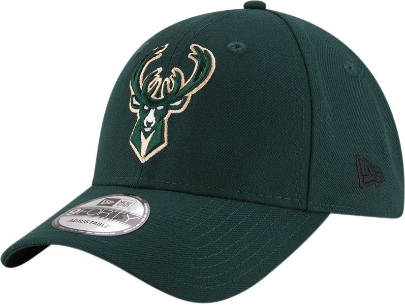 Milwaukee Bucks New Era 940 The League NBA Cap - pumpheadgear, baseball caps