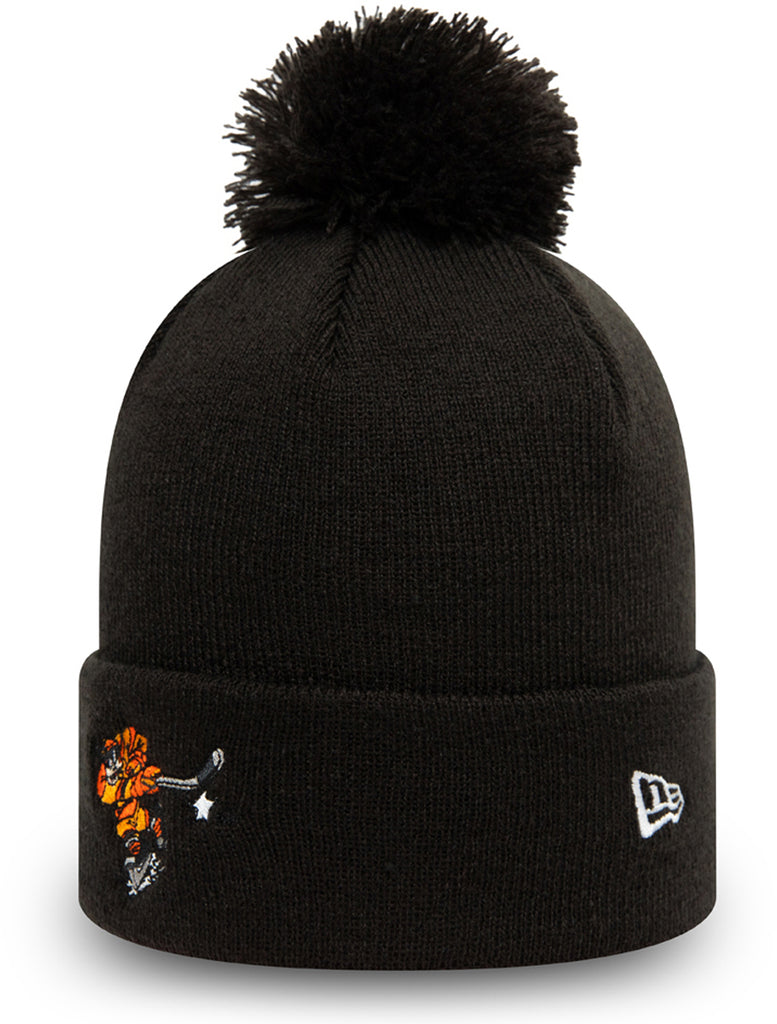 Goofy New Era Kids Disney Character Sport Black Bobble Hat (Age 4 - 12) - lovemycap