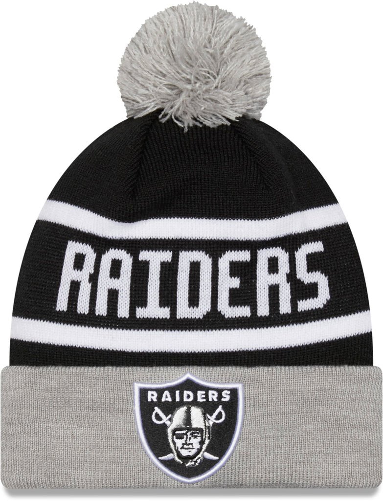 Las Vegas Raiders New Era Jake Cuff NFL Team Bobble Hat - lovemycap