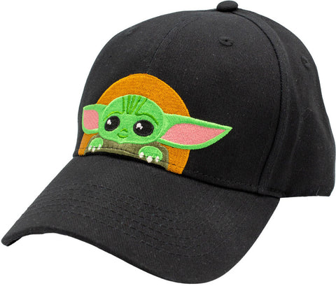 The Mandalorian Star Wars Grogu The Child Black Cap - lovemycap