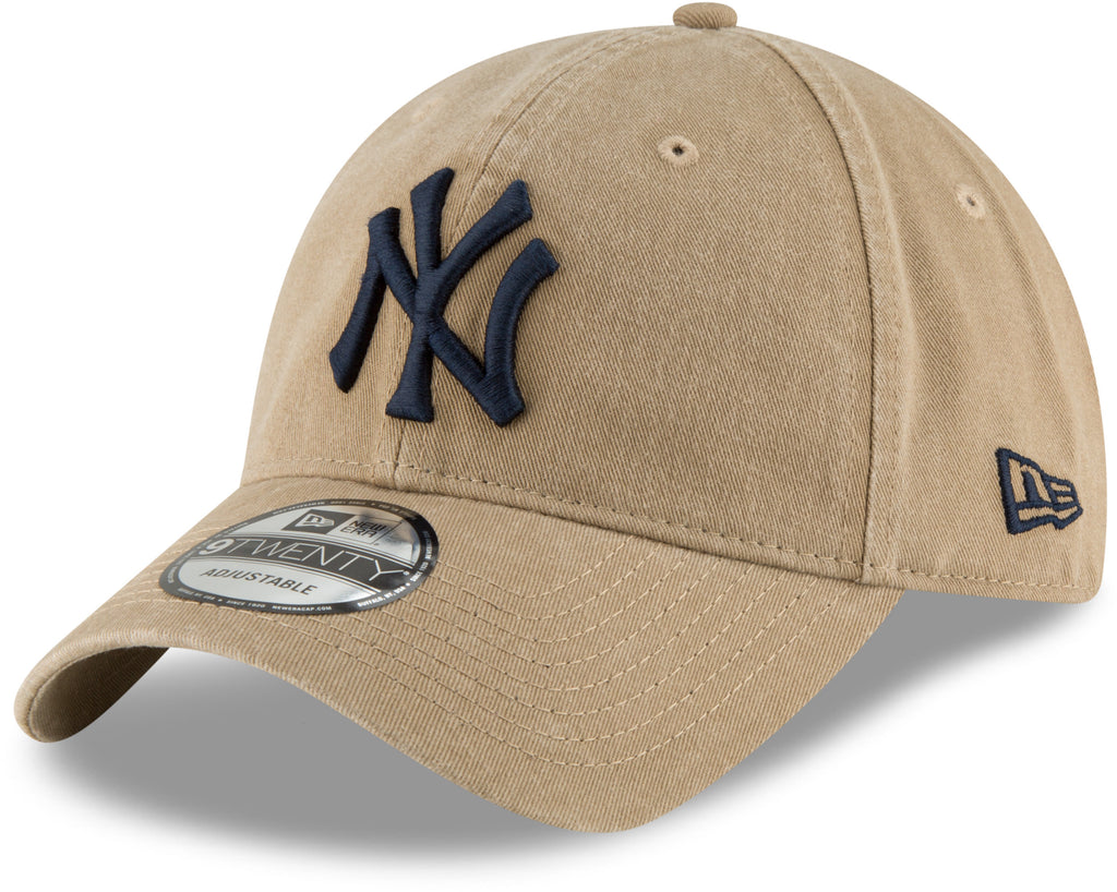 New York Yankees New Era 9Twenty MLB Core Classic Khaki Baseball Cap