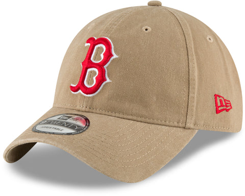 Boston Red Sox New Era 9Twenty MLB Core Classic Khaki Baseball Cap