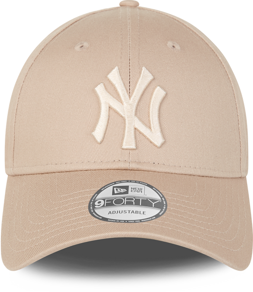 New York Yankees New Era 9Forty League Essential Camel Baseball Cap