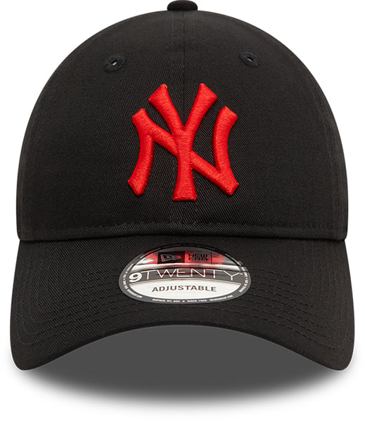 New York Yankees Black/Red Baseball Cap League Essential New Era 9Twenty Cap
