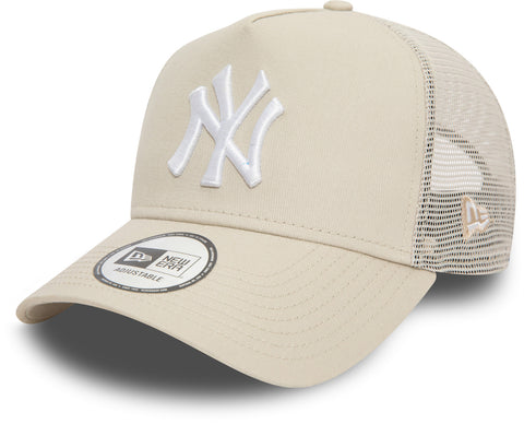 New York Yankees New Era League Essential Stone Trucker Cap