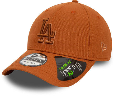 Los Angeles Dodgers New Era 9Forty Repreve Outline Tan Baseball Cap - pumpheadgear, baseball caps