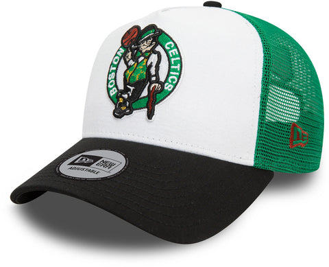 Boston Celtics New Era NBA Team Trucker Cap - pumpheadgear, baseball caps