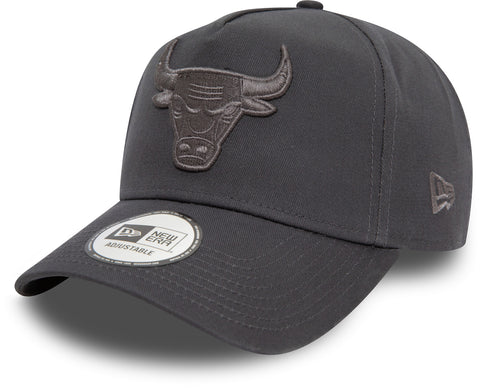 Chicago Bulls New Era NBA Team E-Frame Graphite Trucker Cap - pumpheadgear, baseball caps