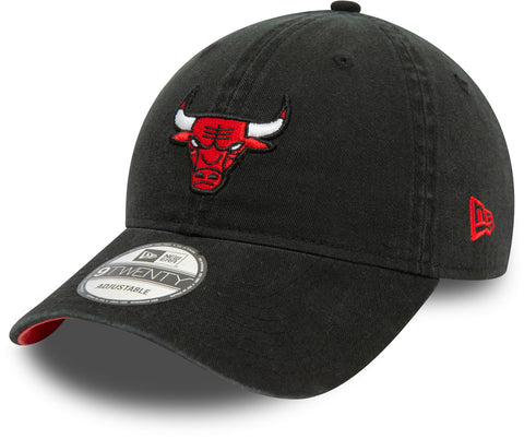 Chicago Bulls New Era 9Twenty NBA Black Team Cap - pumpheadgear, baseball caps