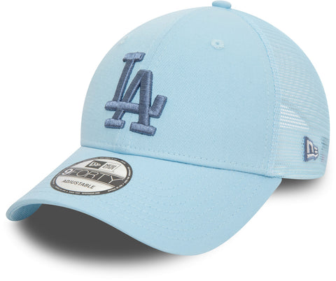 Los Angeles Dodgers New Era 9Forty Home Field Light Blue Trucker Cap - pumpheadgear, baseball caps