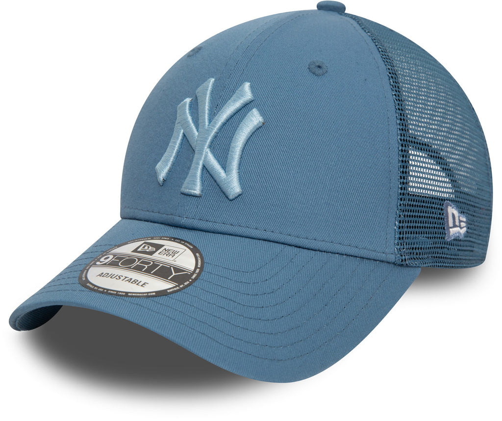 New York Yankees New Era 9Forty Home Field Blue Trucker Cap