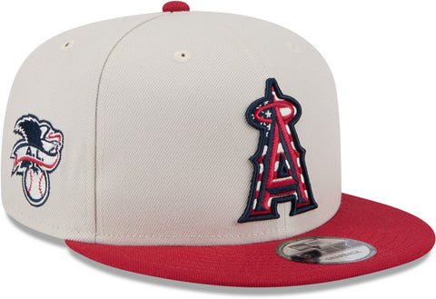 Anaheim Angels New Era 9Fifty MLB 2024 July 4th Team Snapback Cap - pumpheadgear, baseball caps