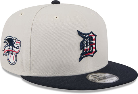 Detroit Tigers New Era 9Fifty MLB 2024 July 4th Team Snapback Cap - pumpheadgear, baseball caps