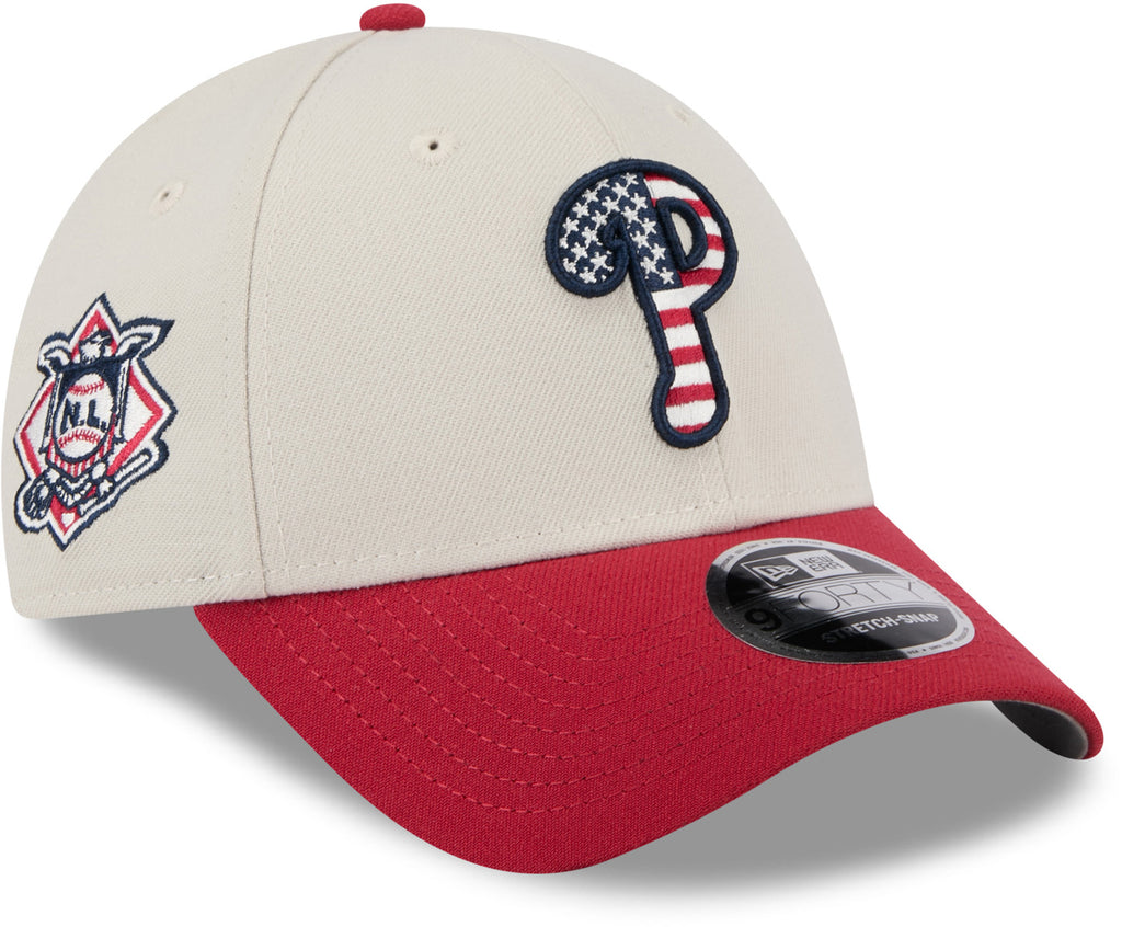 Philadelphia Phillies New Era 9Forty MLB 2024 July 4th Team Baseball Cap - pumpheadgear, baseball caps