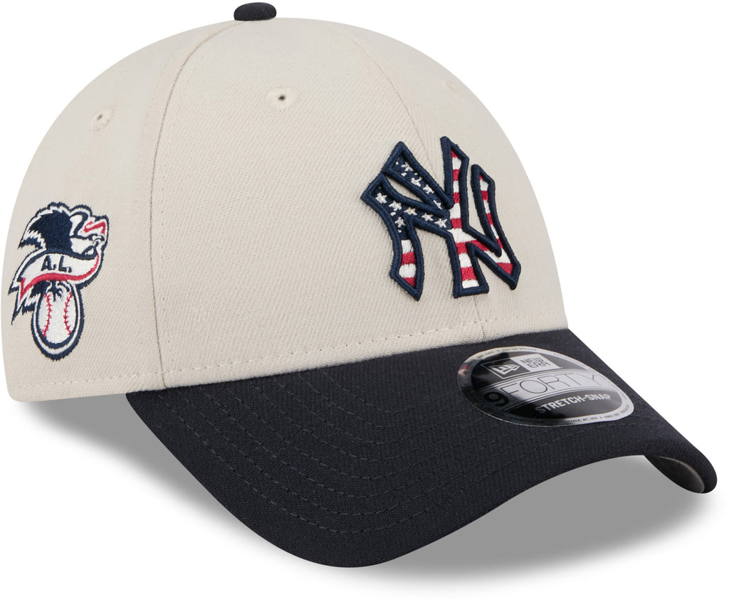 New York Yankees New Era 9Forty MLB 2024 July 4th Team Baseball Cap - pumpheadgear, baseball caps