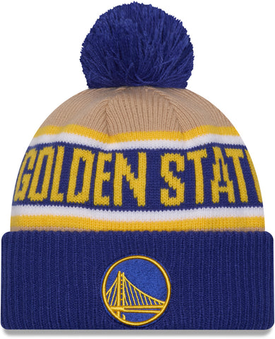 Golden State Warriors New Era NBA 2024 Draft Team Beanie - pumpheadgear, baseball caps