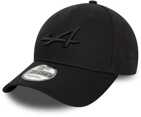Alpine F1 New Era 9Forty EMB All Black Team Cap - pumpheadgear, baseball caps