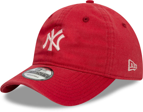 New York Yankees New Era 9Twenty Midi League Essential Scarlet Baseball Cap