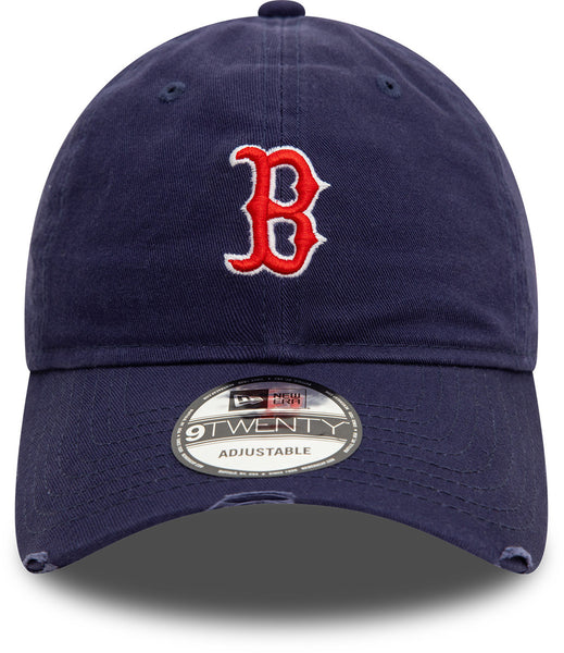 Boston Red Sox New Era 9Twenty Distressed Navy Baseball Cap