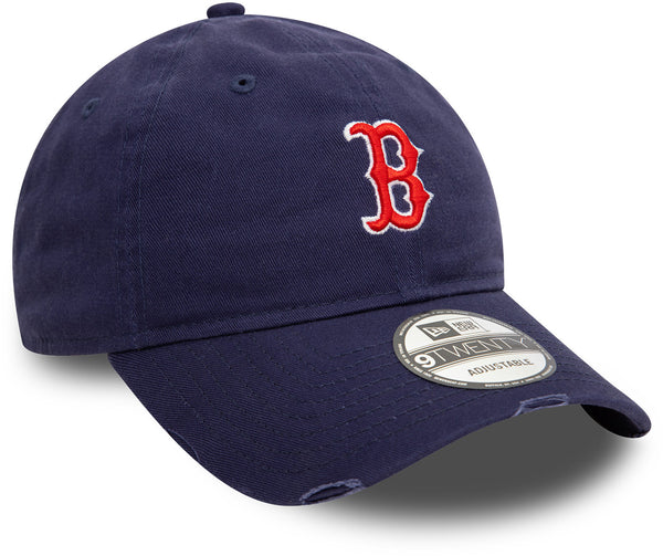 Boston Red Sox New Era 9Twenty Distressed Navy Baseball Cap