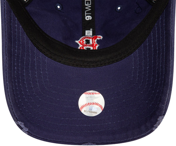 Boston Red Sox New Era 9Twenty Distressed Navy Baseball Cap