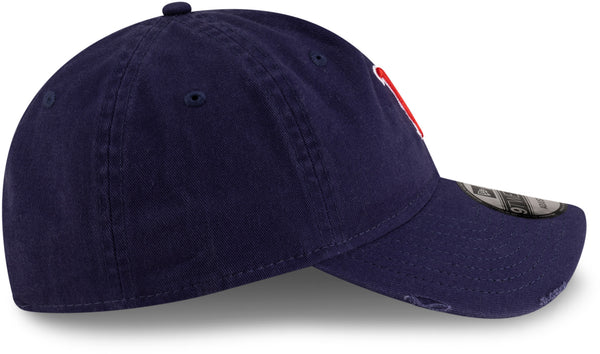 Boston Red Sox New Era 9Twenty Distressed Navy Baseball Cap
