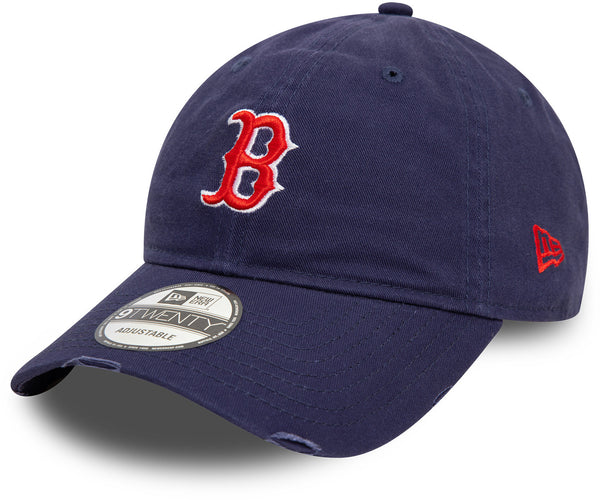 Boston Red Sox New Era 9Twenty Distressed Navy Baseball Cap