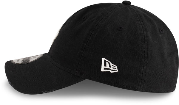 Los Angeles Dodgers New Era 9Twenty Distressed Black Baseball Cap