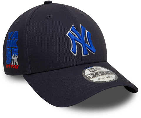 New York Yankees New Era 9Forty Side Patch Navy Baseball Cap