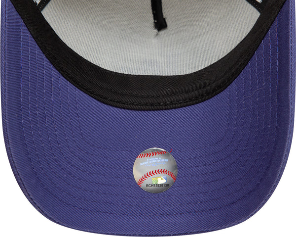 Los Angeles Dodgers New Era World Series Patch E-Frame Trucker Cap