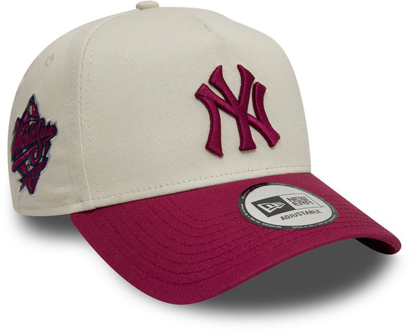 New York Yankees New Era World Series Patch E-Frame Trucker Cap