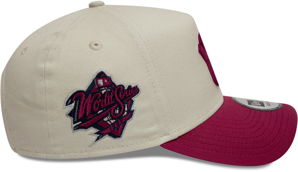 New York Yankees New Era World Series Patch E-Frame Trucker Cap