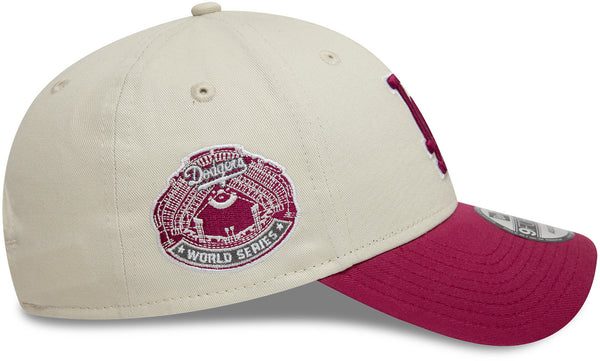 Los Angeles Dodgers New Era 9Forty World Series Patch Baseball Cap