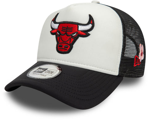 Chicago Bulls New Era NBA Team Flower Trucker Cap
