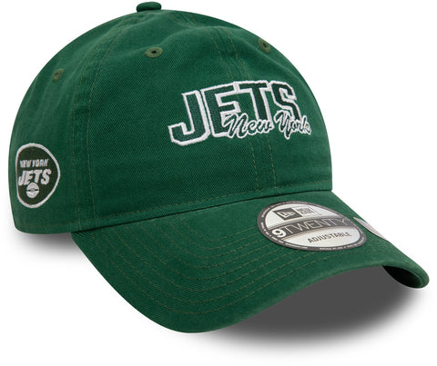 New York Jets New Era 9Twenty NFL Script Green Team Cap